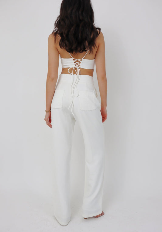 Twinty Shell Trousers | Ivory