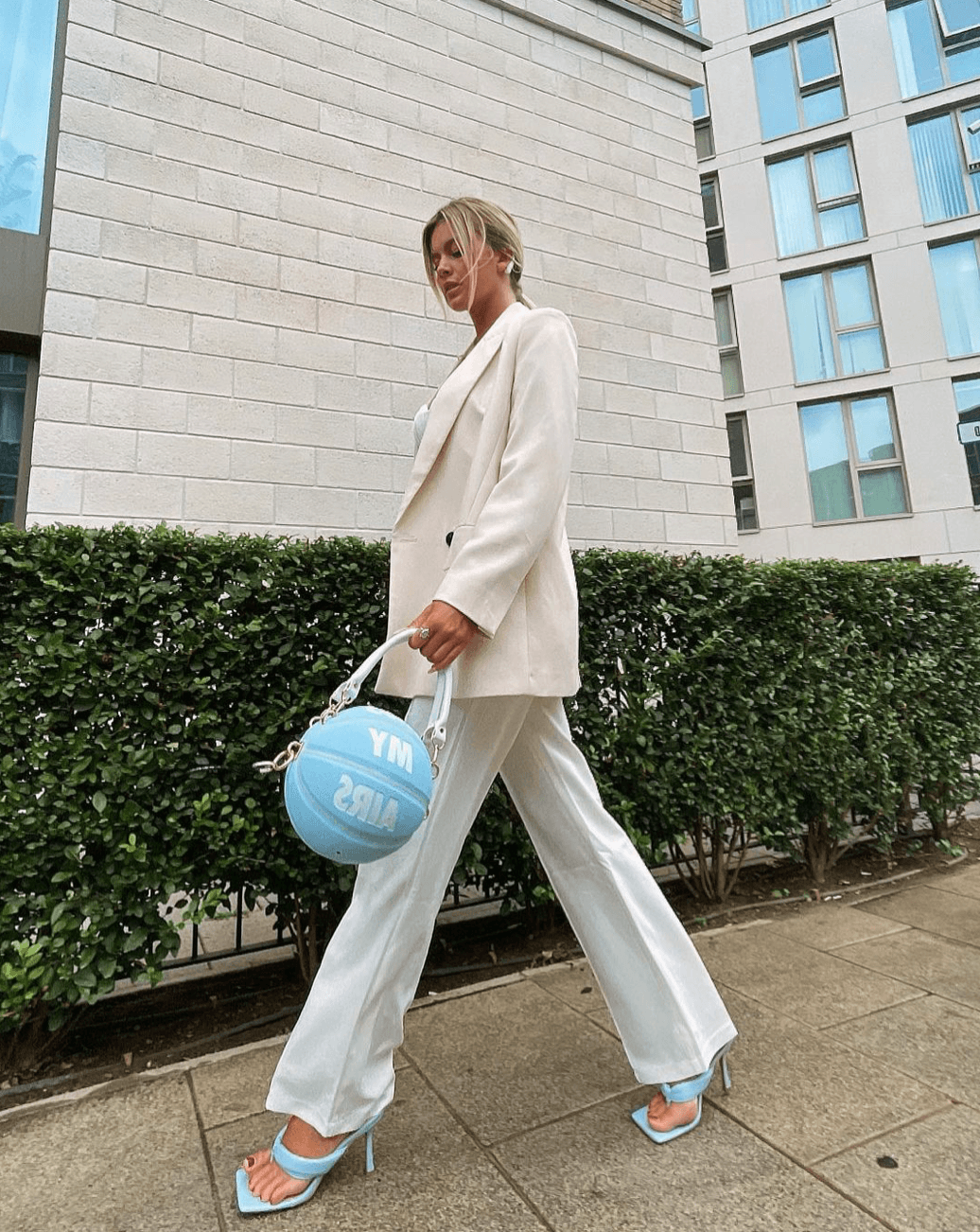 Twinty Shell Trousers | Ivory - Twinty London