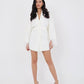 Twinty Tassel Kimono Style Dress | Ivory