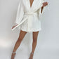Twinty Tassel Kimono Style Dress | Ivory