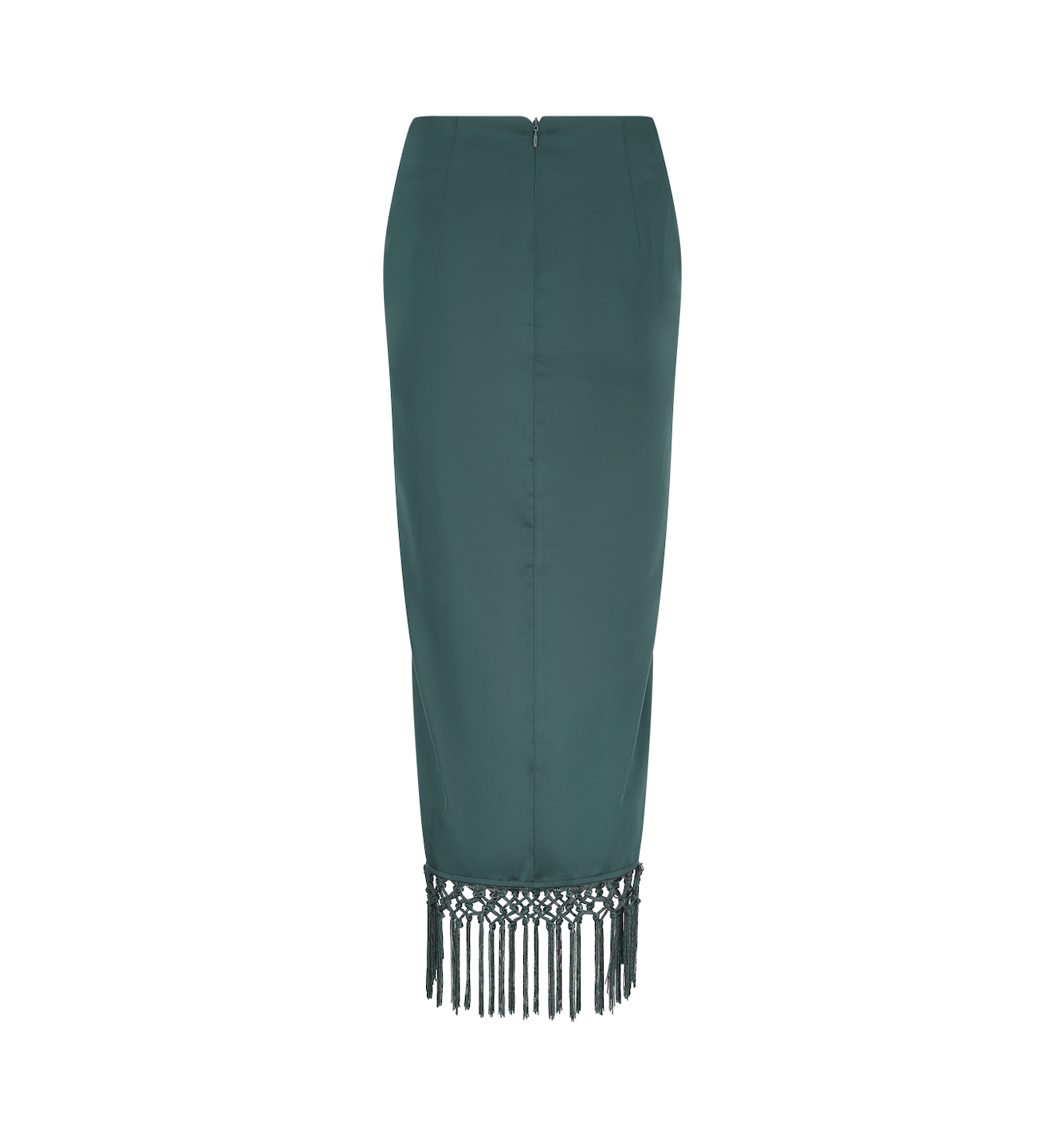 Twinty Macrame Midi Skirt | Green - Twinty London