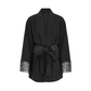 Twinty Tassel Kimono Dress | Black - Twinty London